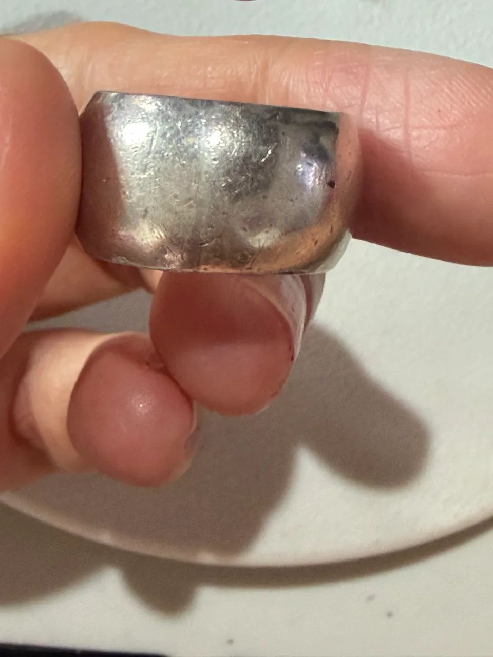 Vendo anel de prata 925 pedra de coração  - Foto 5
