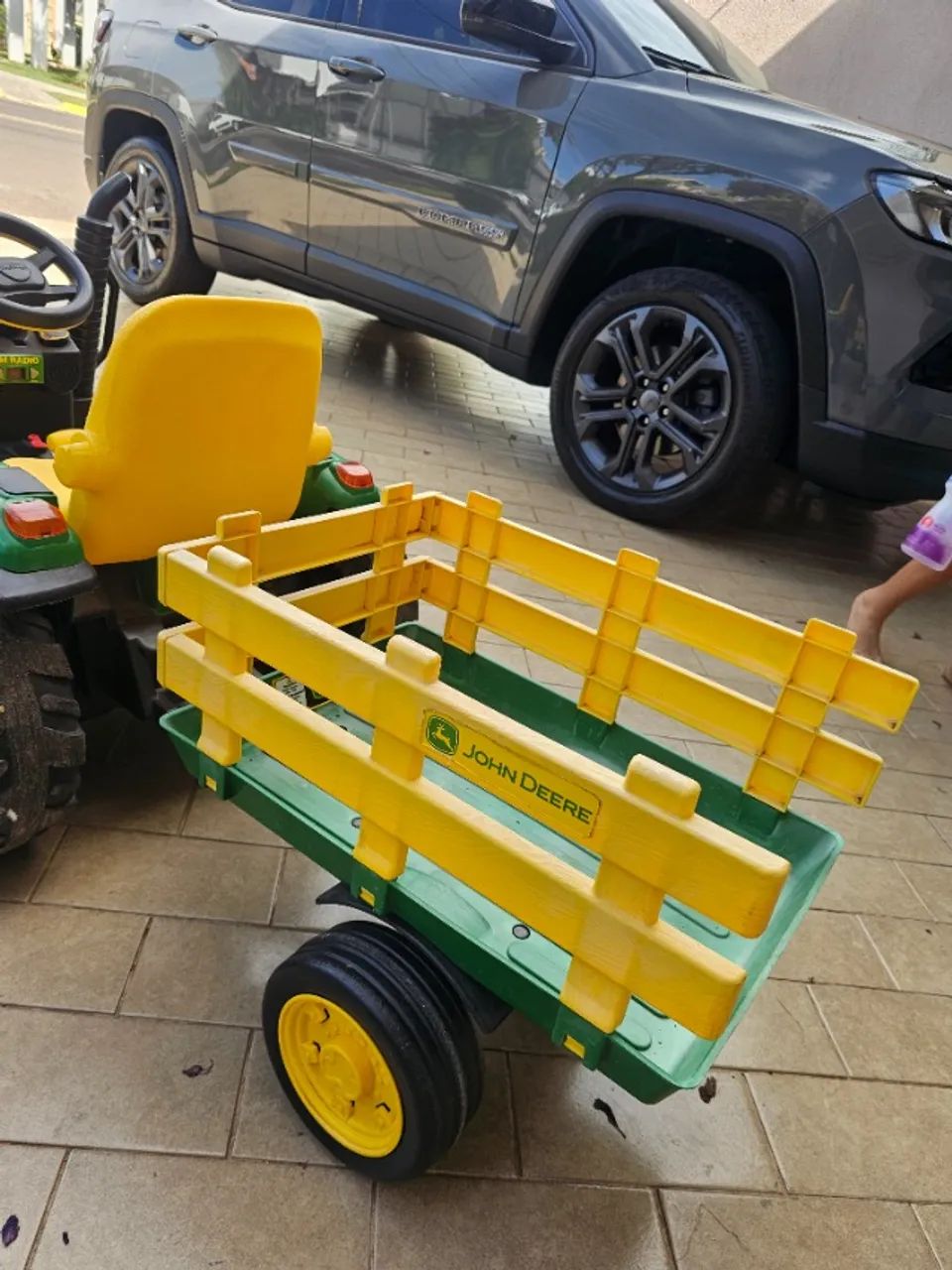 Trator Elétrico Infantil Usado - Foto 3