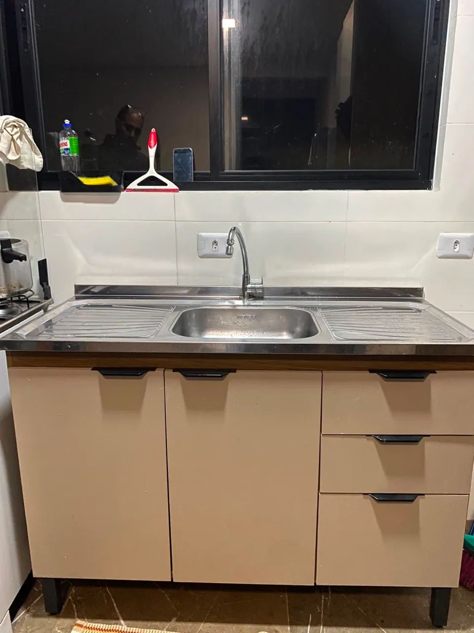 Bancada cozinha com tampo/pia