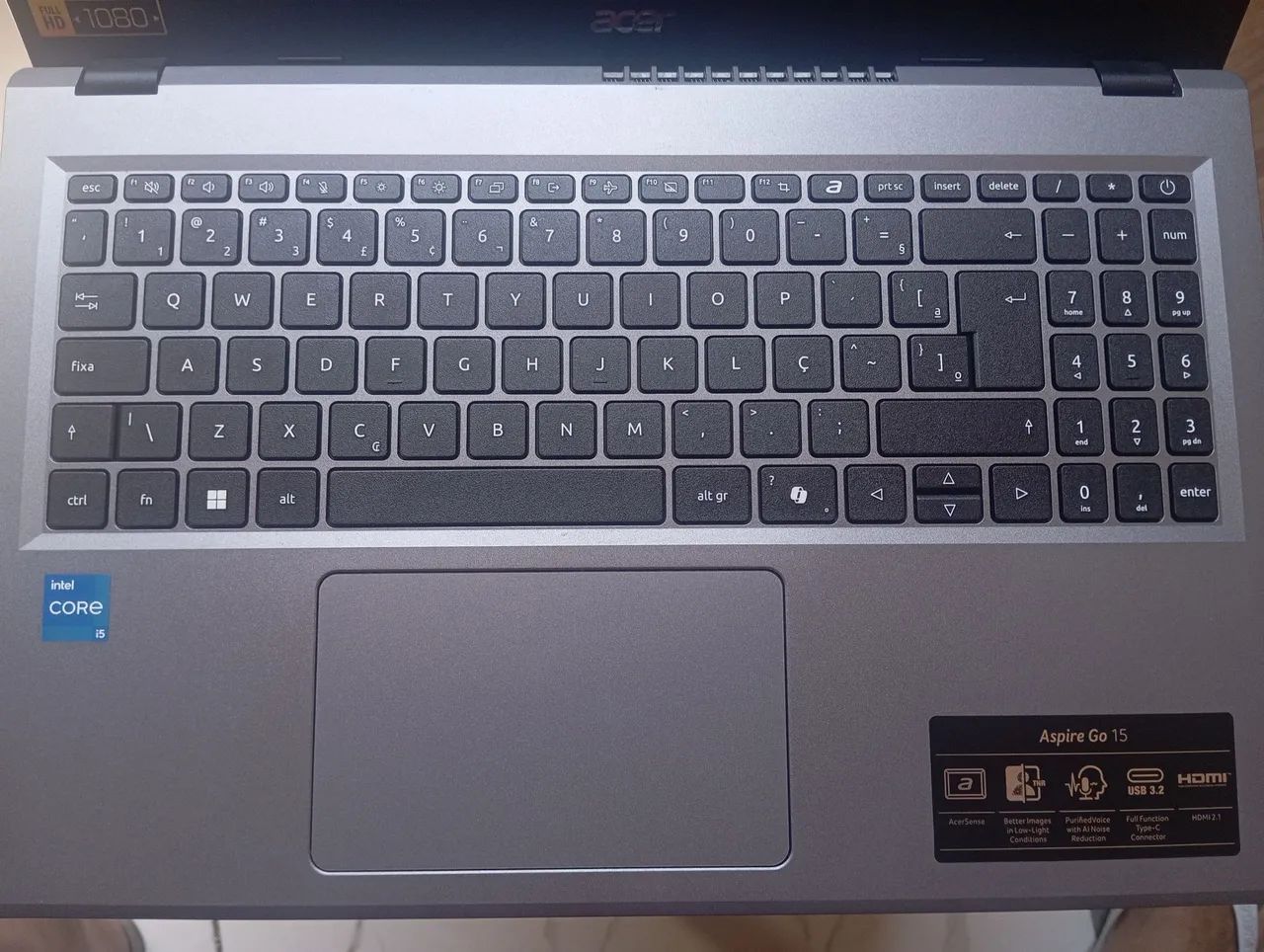 Carcaça Completa Aspire Acer Go15 - Foto 4