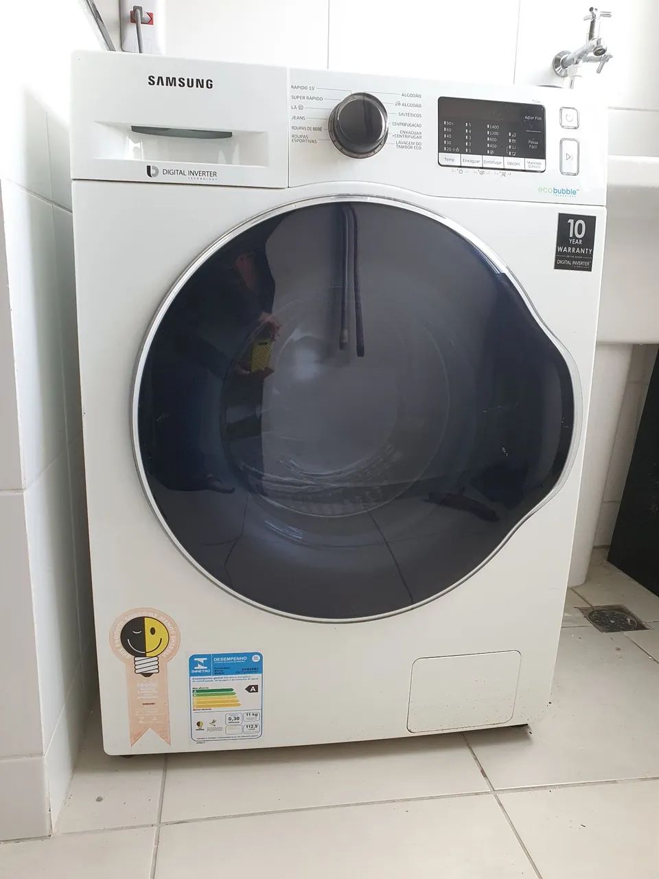 Lavadora Samsung Eco Bubble 