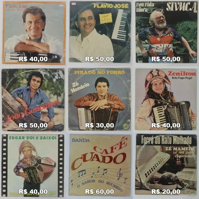 Discos de Vinil de Forró - Foto 2
