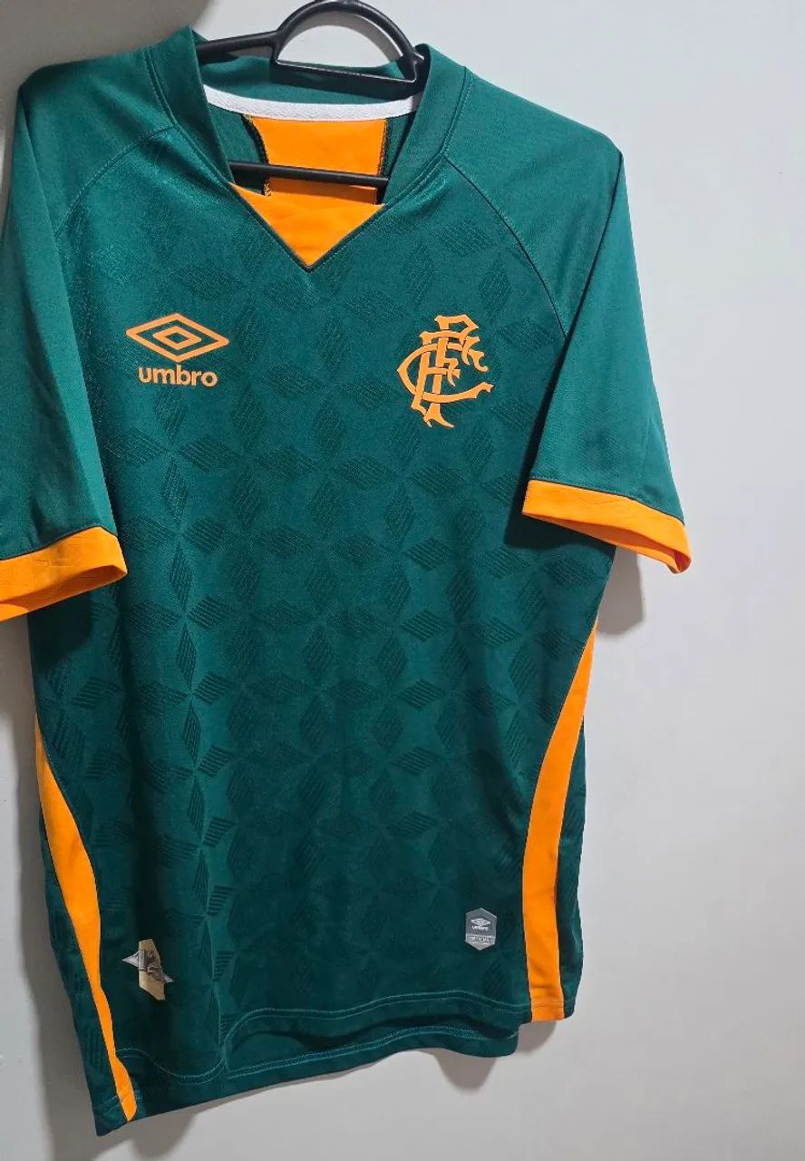 Camisa 3 Fluminense Verde laranja umbro 2020/21 - Foto 4