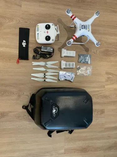 Drone Seminovo Phantom 3 Tá Barato - Foto 3