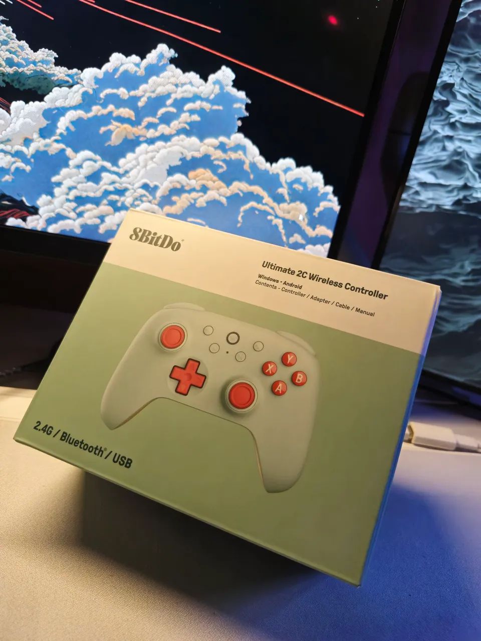 ? Controle 8BitDo Ultimate 2C - NOVO