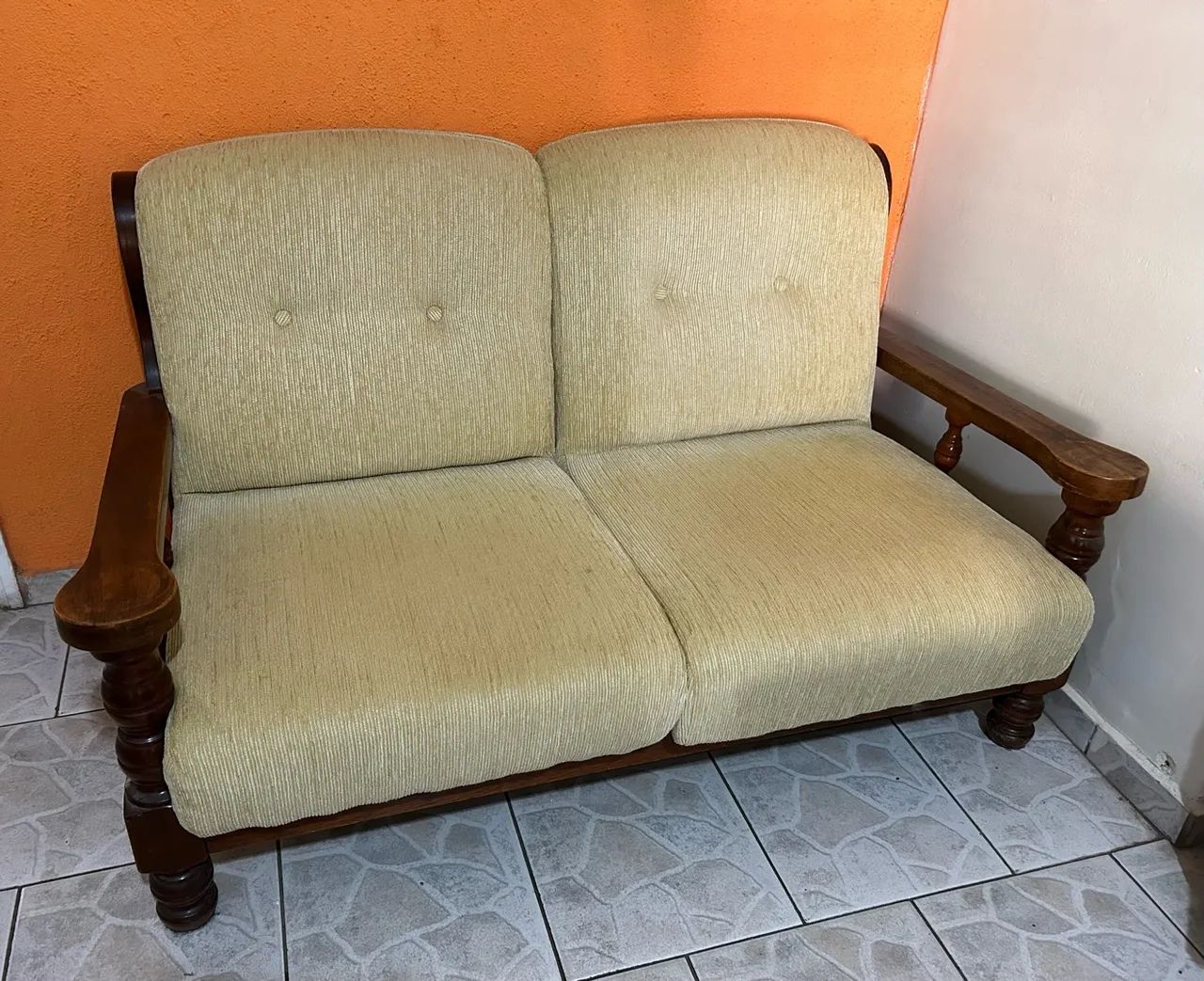 Conjunto de sofá 2 e 3 lugares
