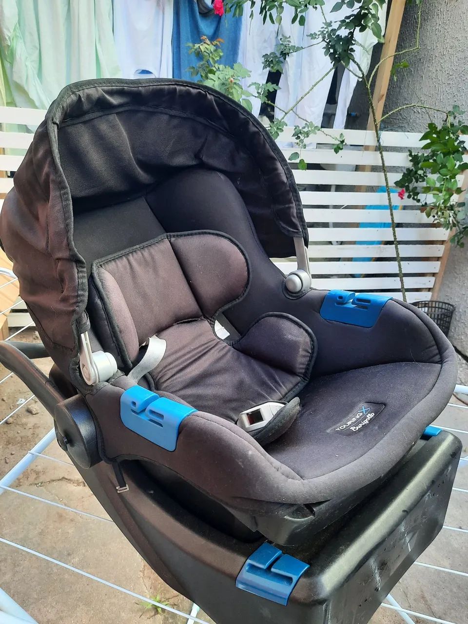 bebê conforto burigotto com base - Foto 2