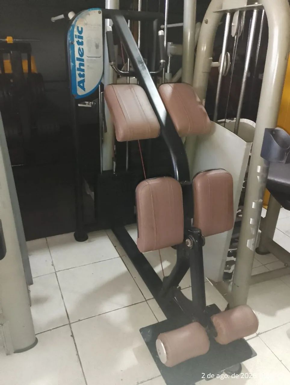 Flexora vertical (Em pé) marca athletc