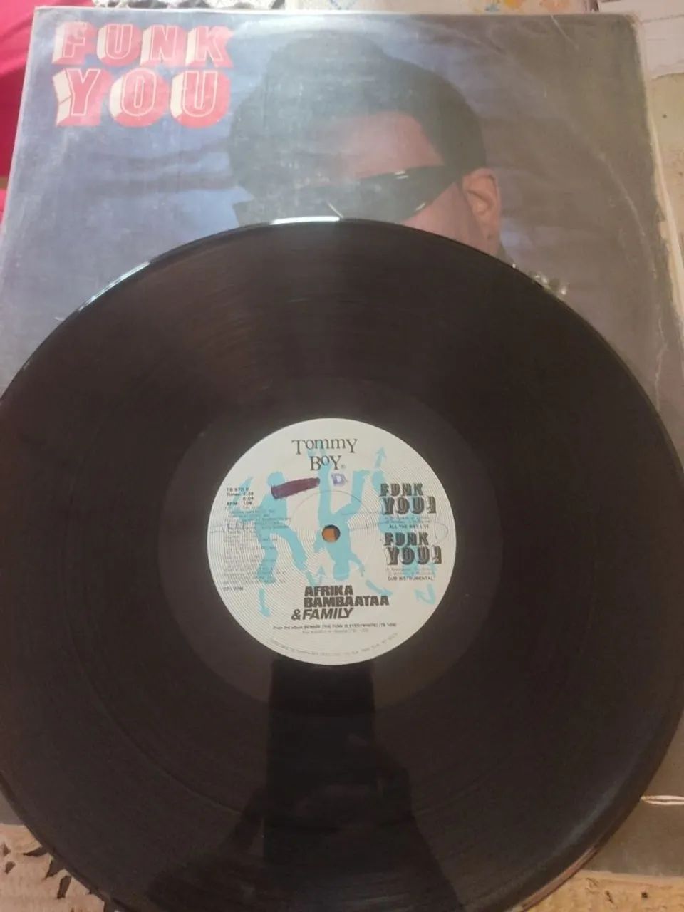 Disco de vinil afrika bambaataa