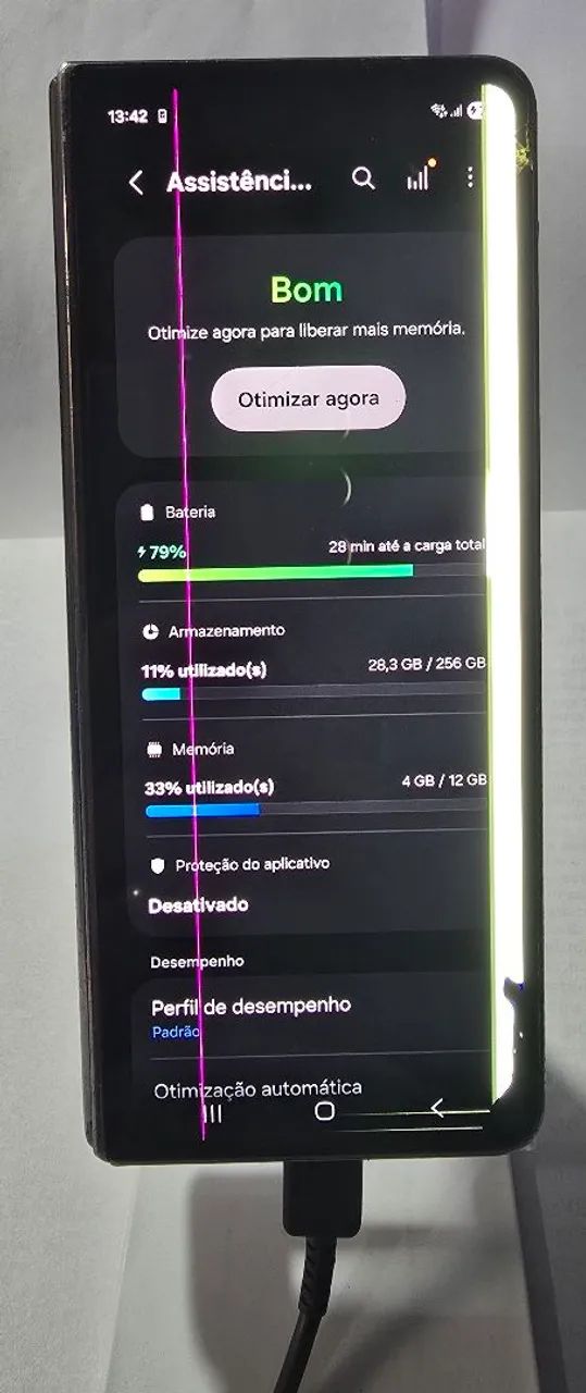 Samsung Galaxy z fold4 256gb 12gb ram  funcionando  - Foto 3