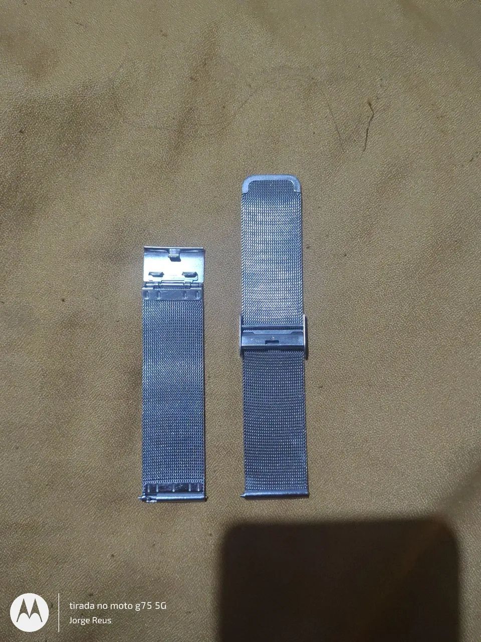 Pulseira milanesa prata 22mm - Foto 2