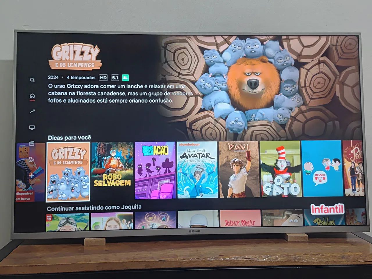 Smart Tv 50 Polegadas 4k Ultra HD Netflix YouTube Wi-Fi  - Foto 3