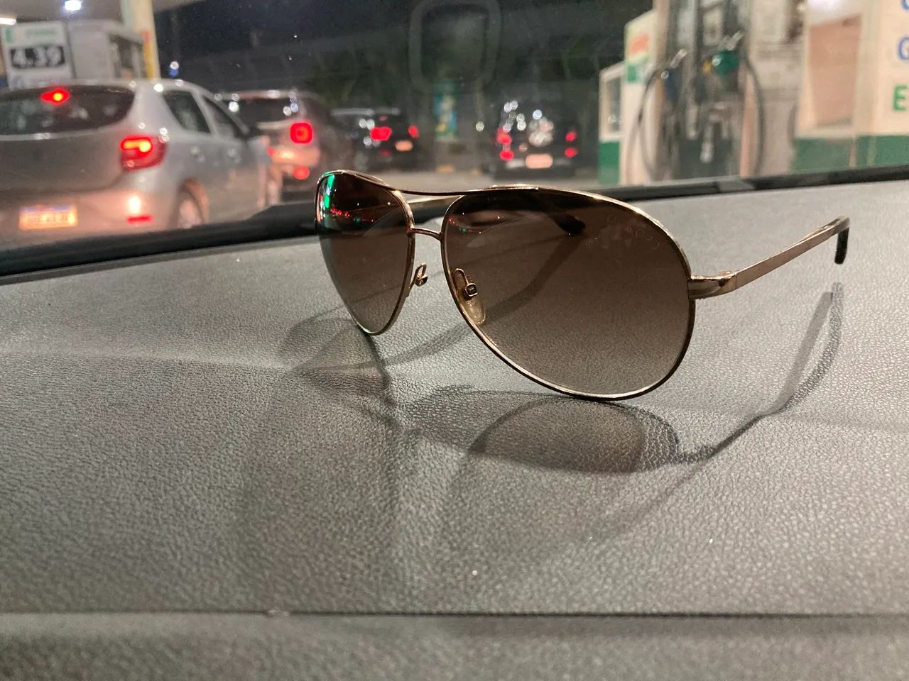 Óculos Tom Ford TF 35 Charles usado  - Foto 3