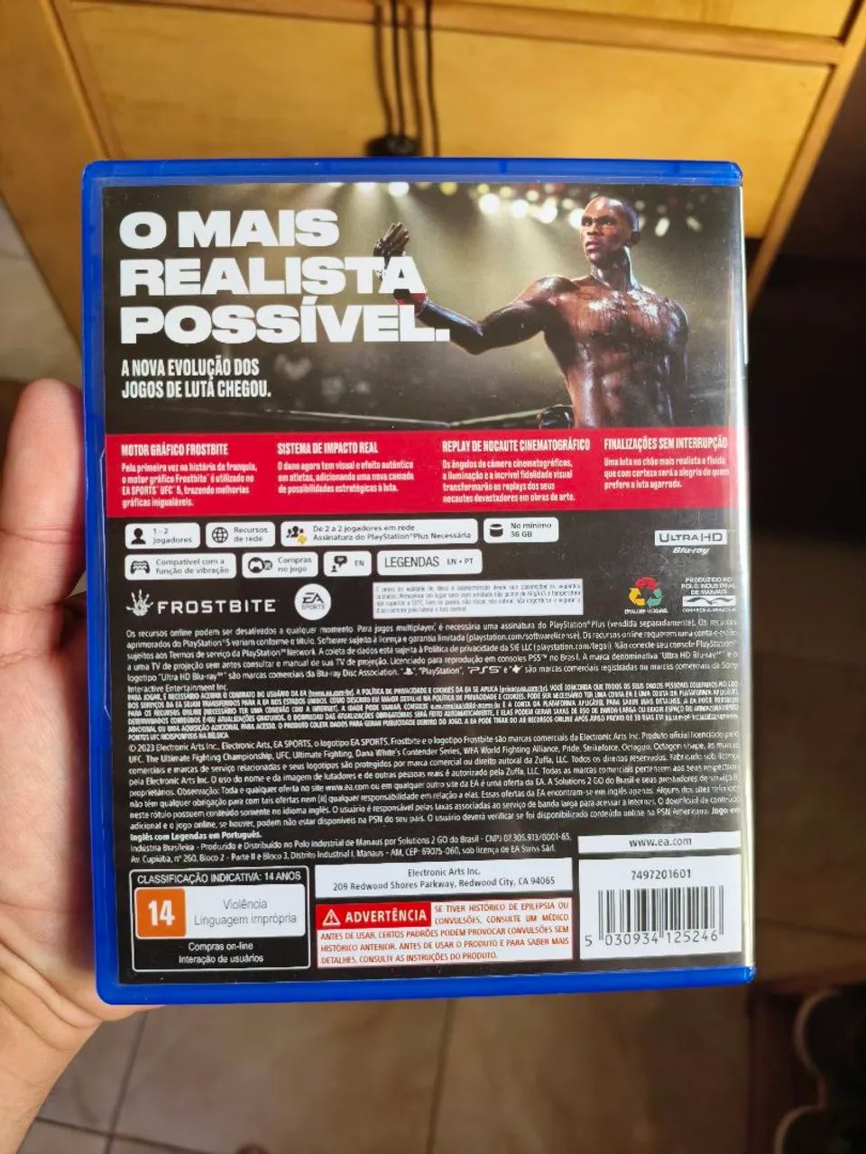 Jogo UFC 5 - PS5 - Foto 2