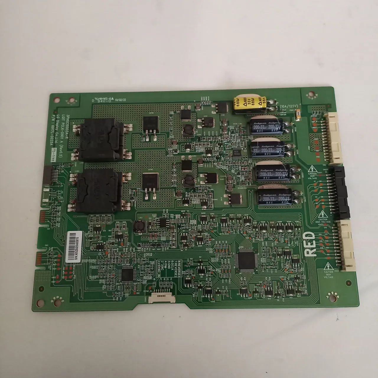 Placa inverter drive de leds para tv lg 55le5300-sa