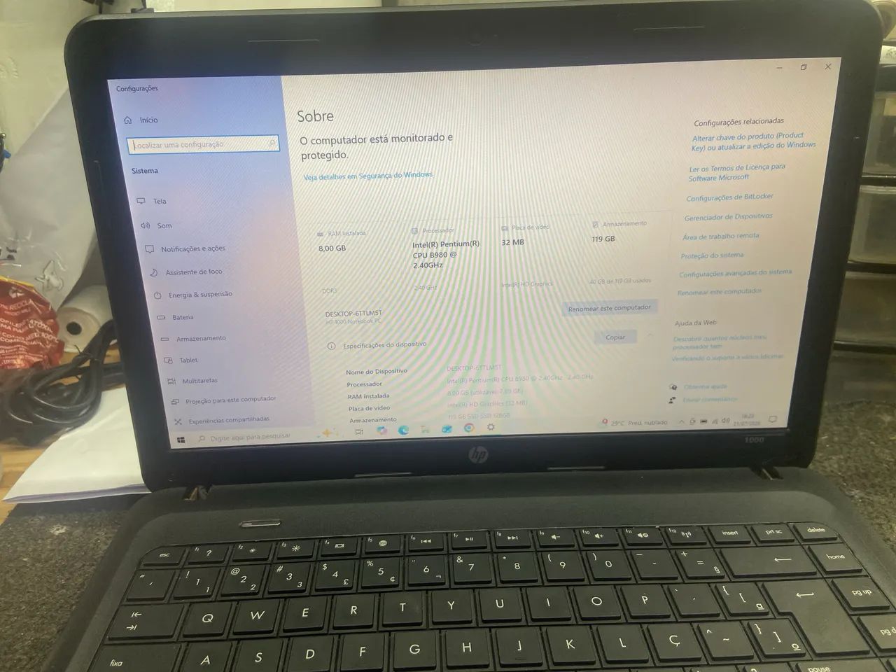 Vendo Notebook HP - Foto 3
