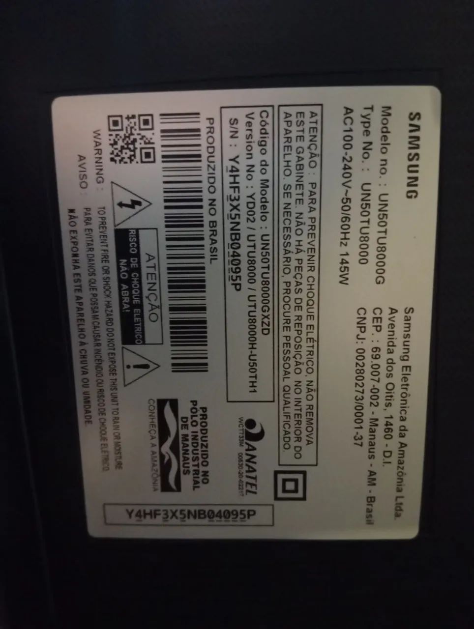 Tv 50 smart Samsung + racker  - Foto 3