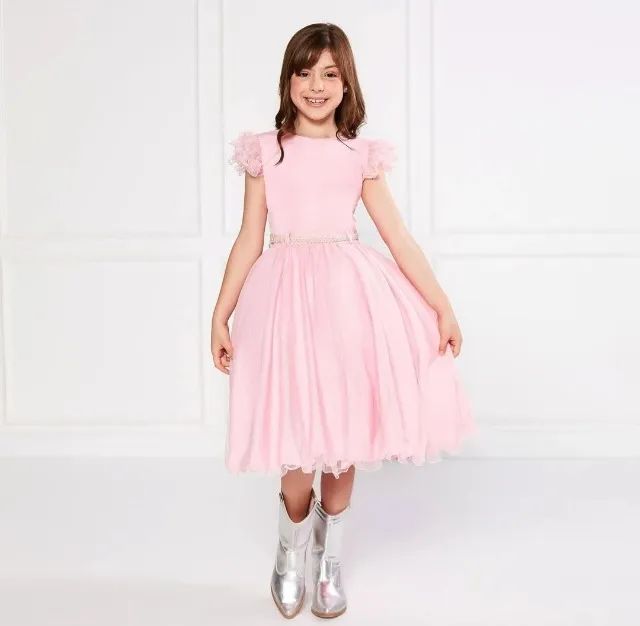 Vestido de Festa Infantil 