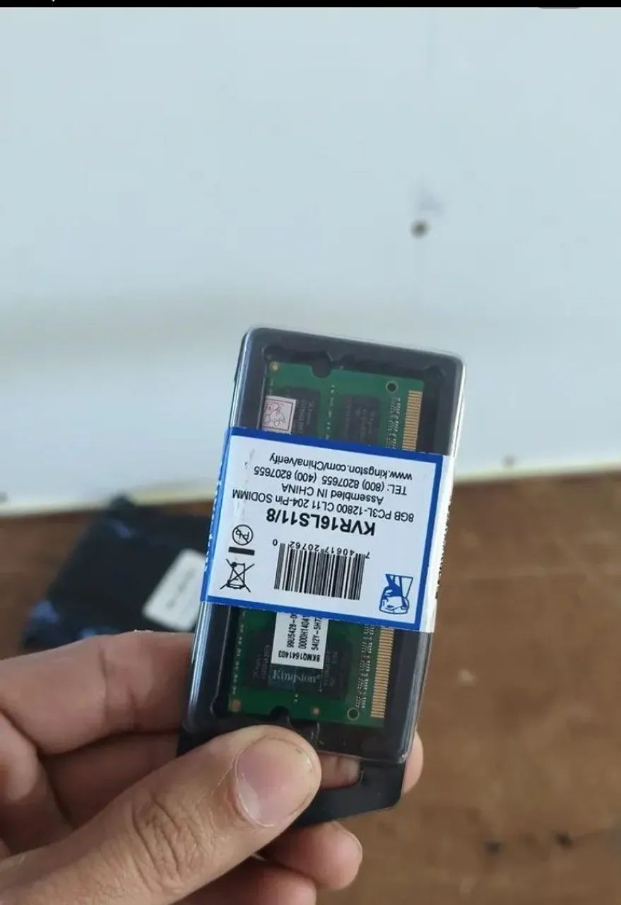 Memória Ram 8GB Kingston PC3L (notebook) - Foto 2