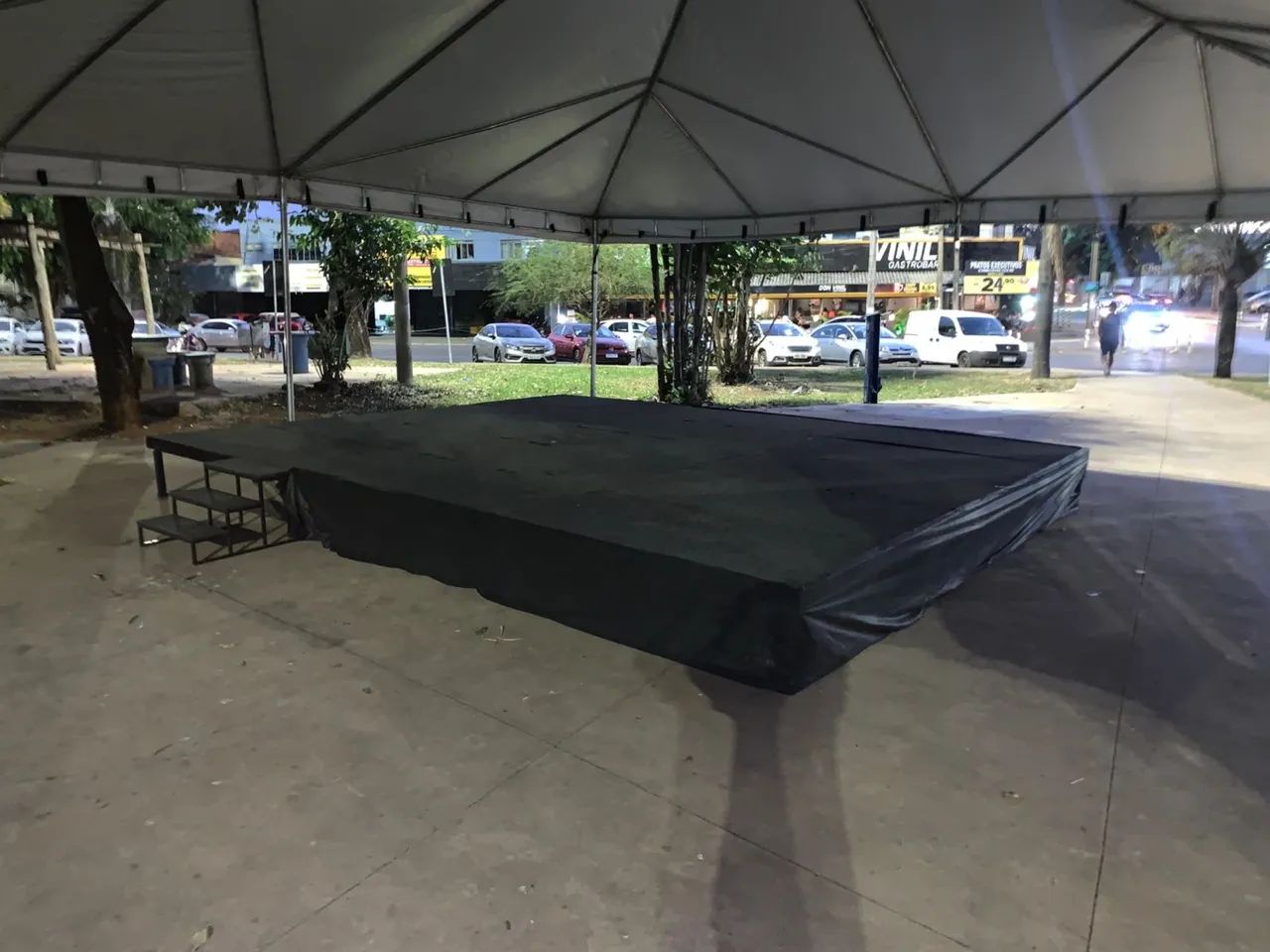 Palco praticável de alumino - Foto 4