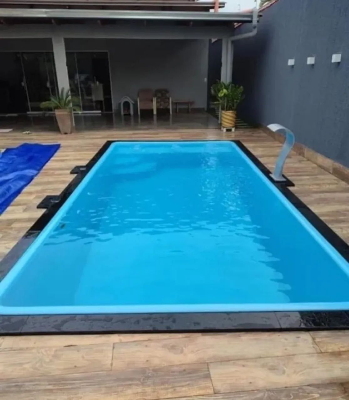 Piscina de Fibra 6 metros com 1.40 de profundidade 