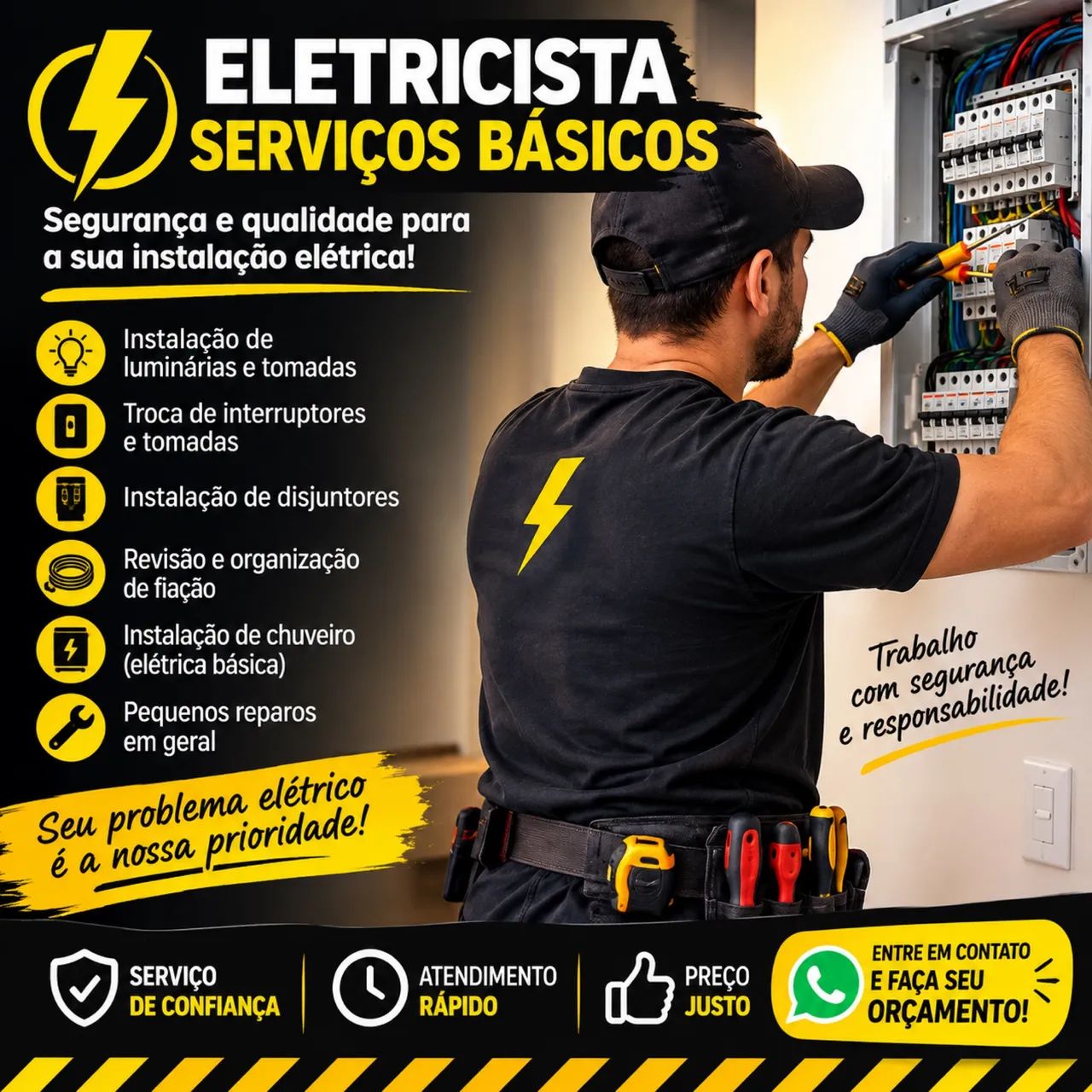 ELETRICISTA - SERVIÇOS BÁSICOS 