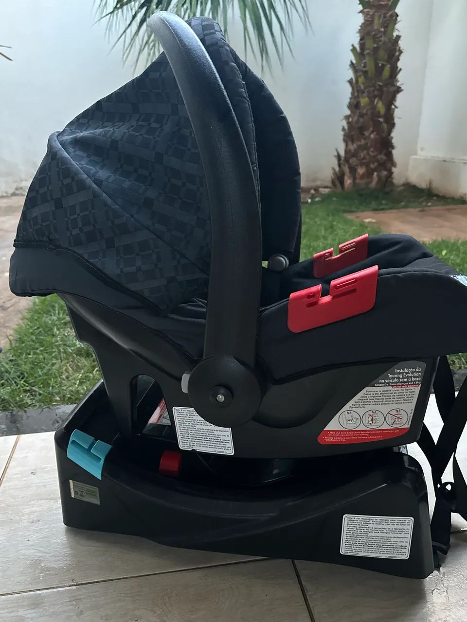 Bebê conforto burigotto com base para carro - Foto 3