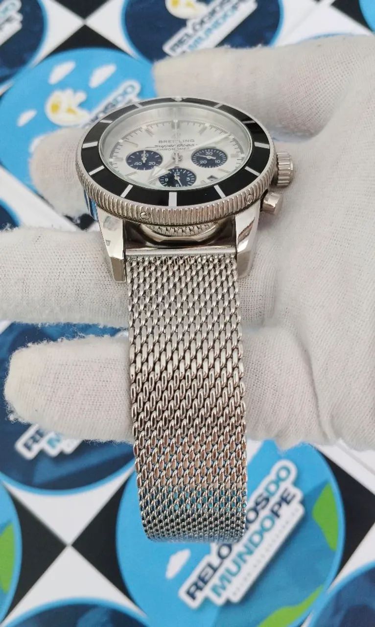RELÓGIO BREITLING SUPER OCEAN PANDA CHNOGRAPH  - Foto 2