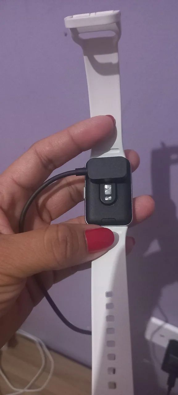 Relógio Samsung Fit3 branco  - Foto 5