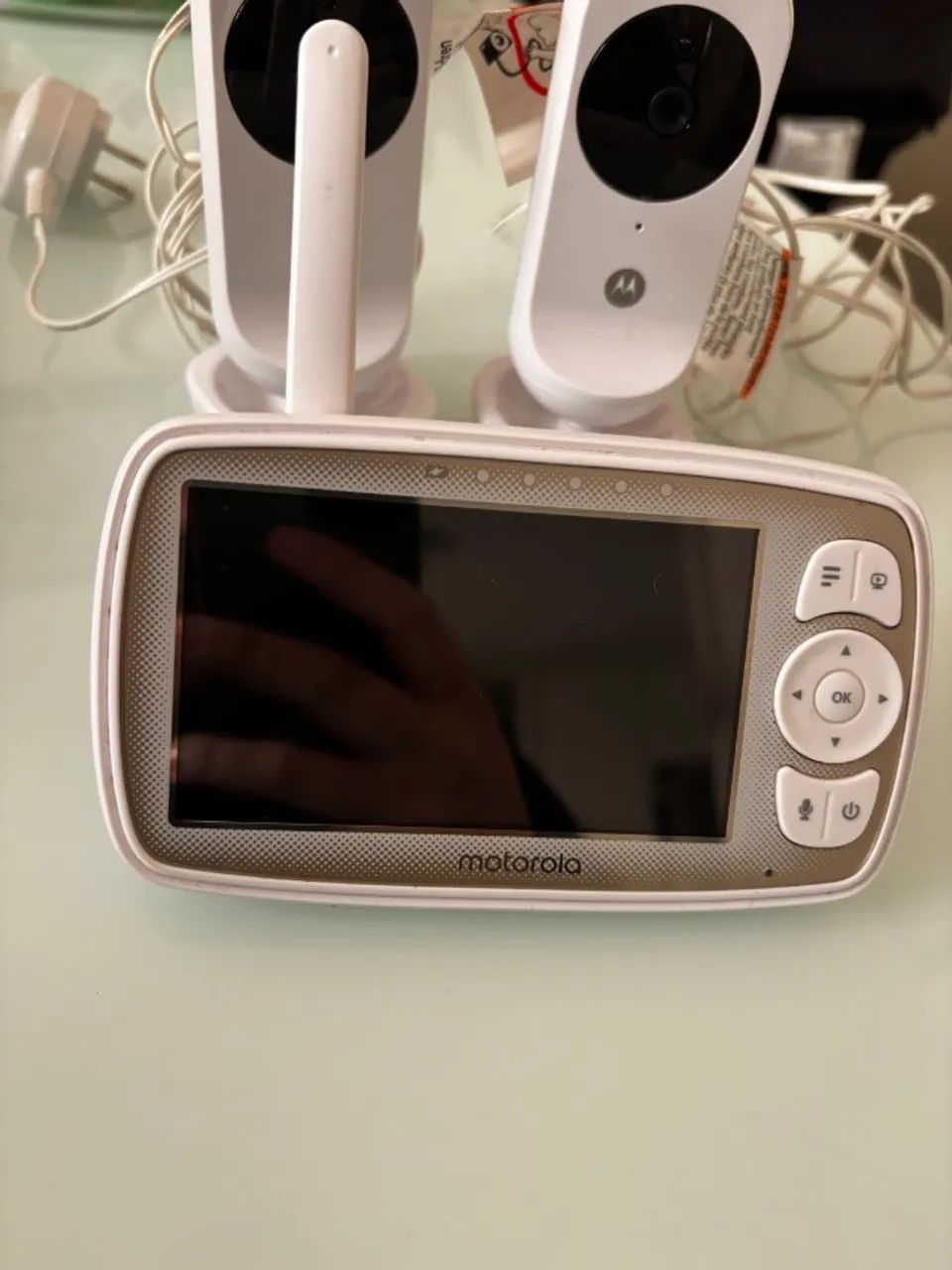 babá eletrônica motorola ease44 c/ 2 câmeras e modo noturno - Foto 2
