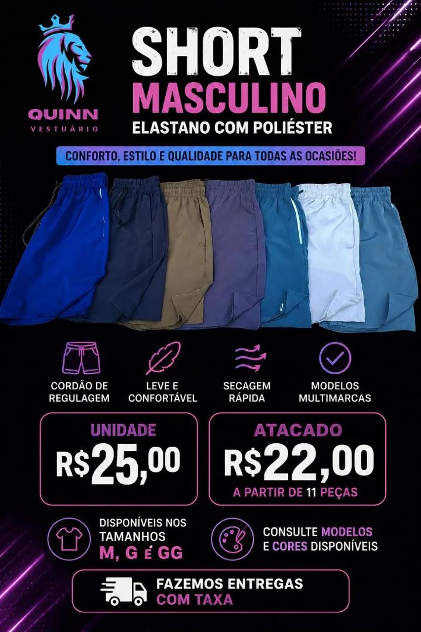 Short masculino  - Foto 5