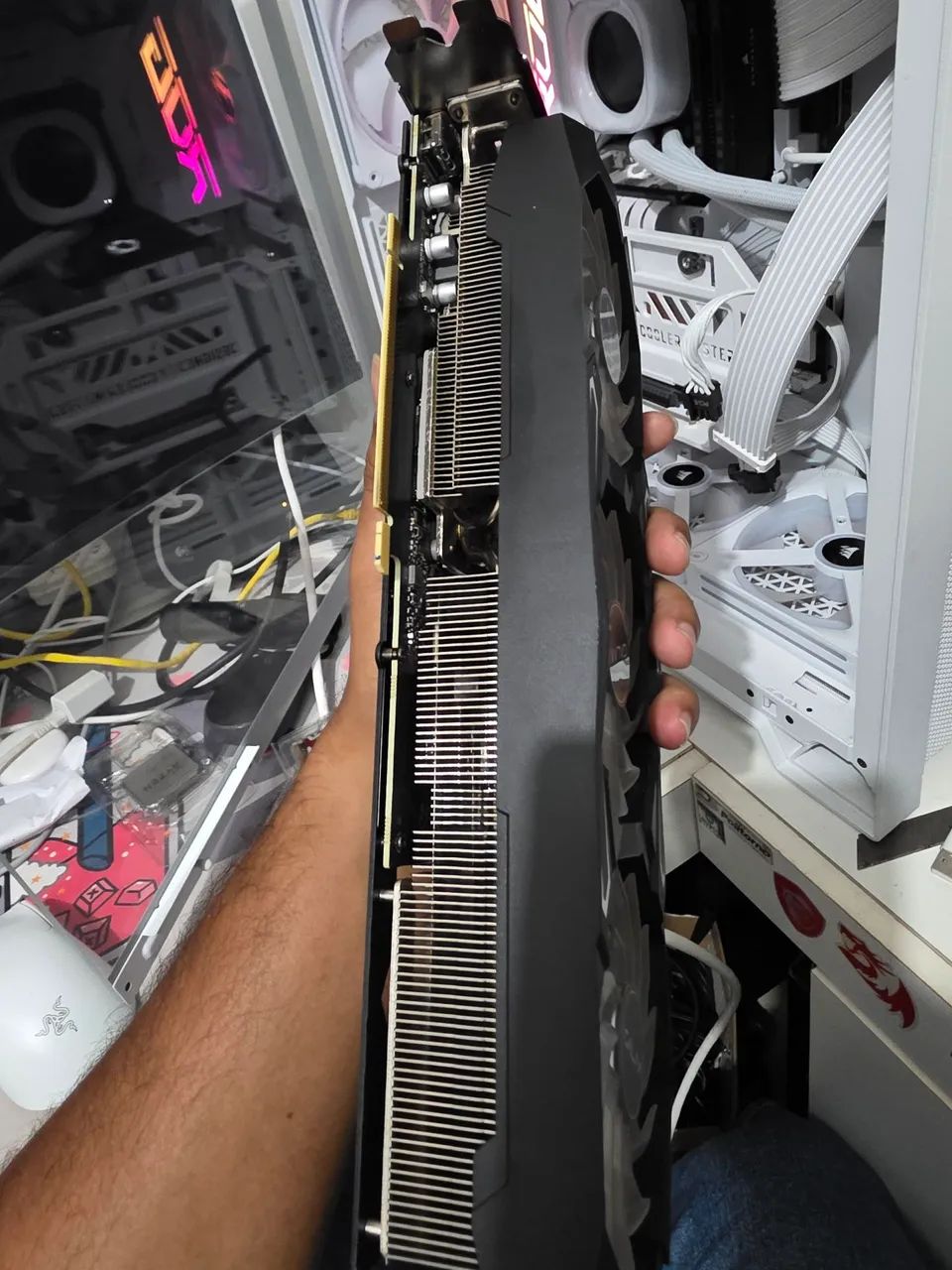 PLACA DE VÍDEO RTX 3070 TI 8GB GALAX SG - Foto 5