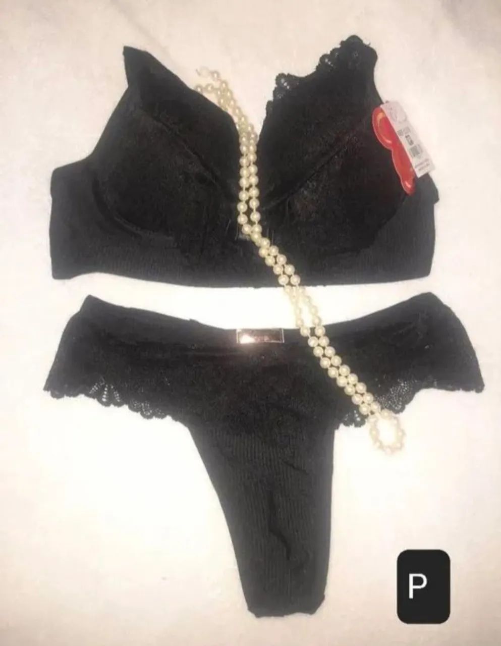 5 conjuntos lingeries sensuais tamanho P e M sortidos - Foto 2
