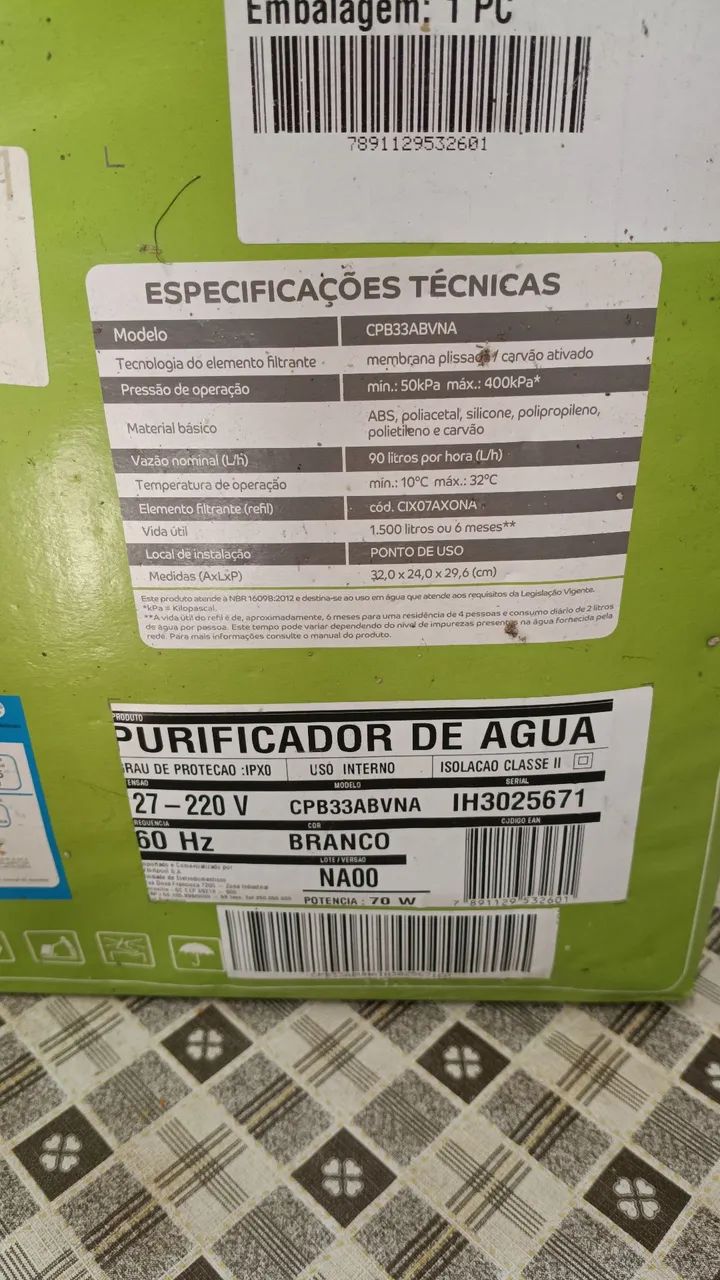 Purificador de água Consul CPB33AB - Foto 4