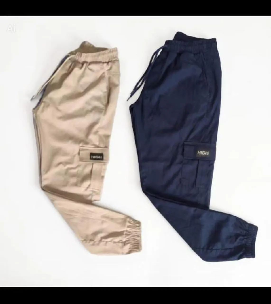 Calças jogger HIGH do p ao gg mas informações ZAP *40 - Foto 3