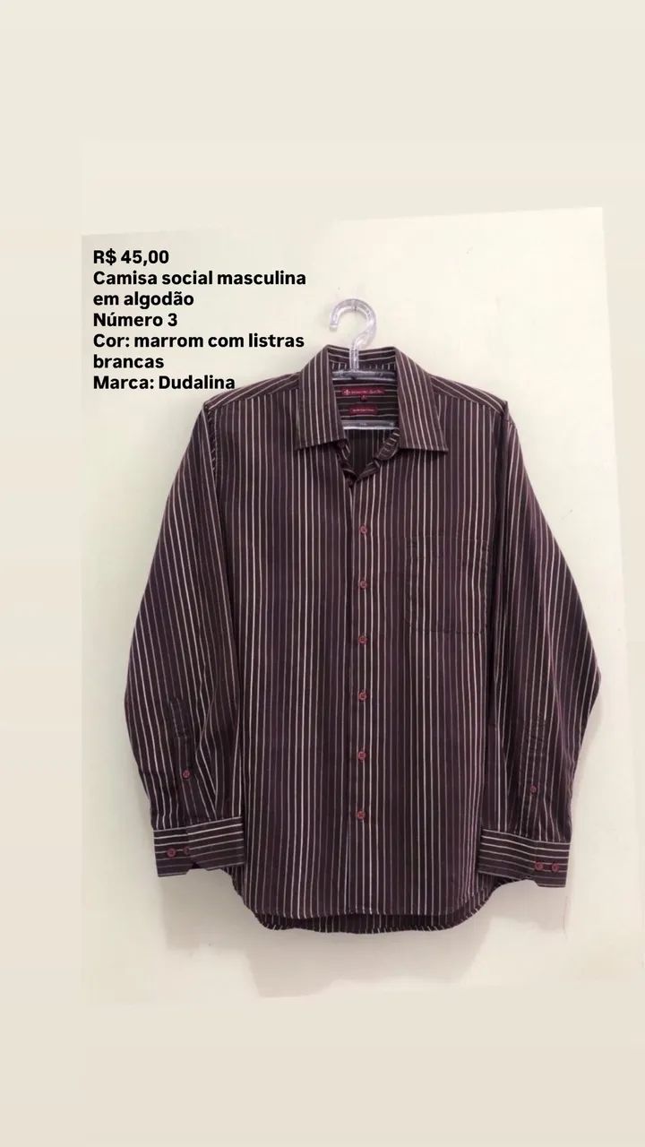 Camisa social número 3 Dudalina - Foto 2