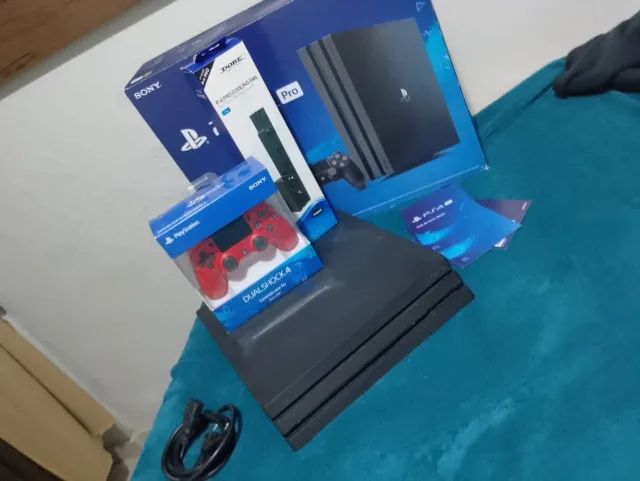 PS4 Pro 1TB + 2 Controles Originais + Cooler | Ótimo Estado - Foto 3