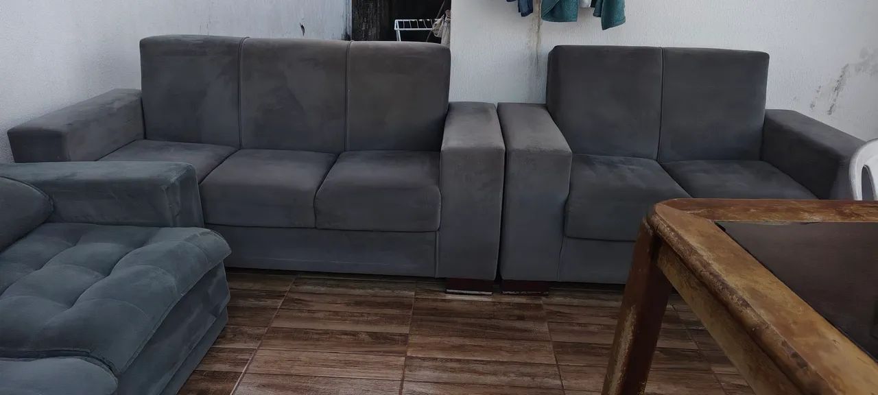 Vendo 3 sofás confortáveis - Foto 2