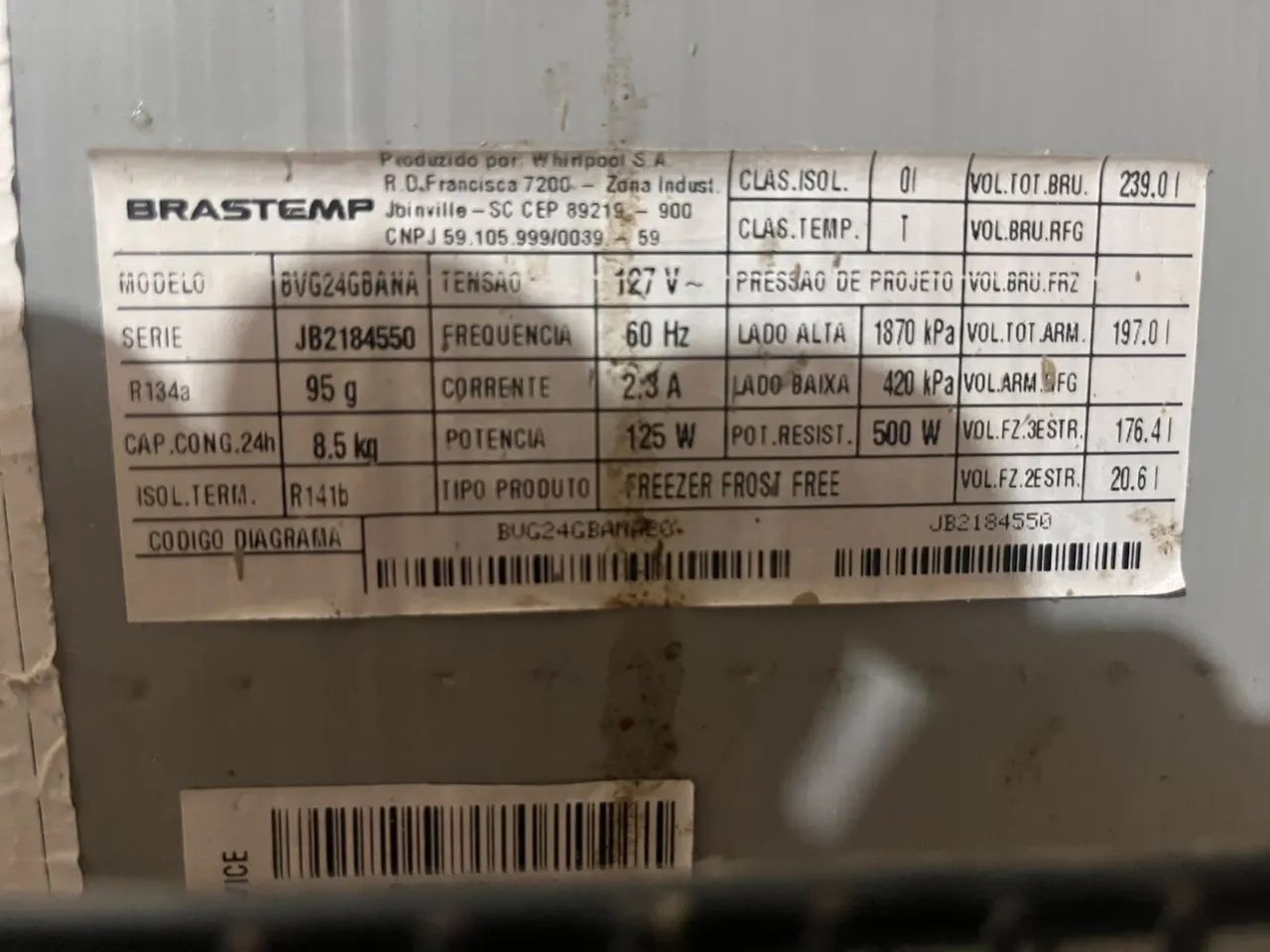 Freezer Vertical Brastemp  - Foto 4