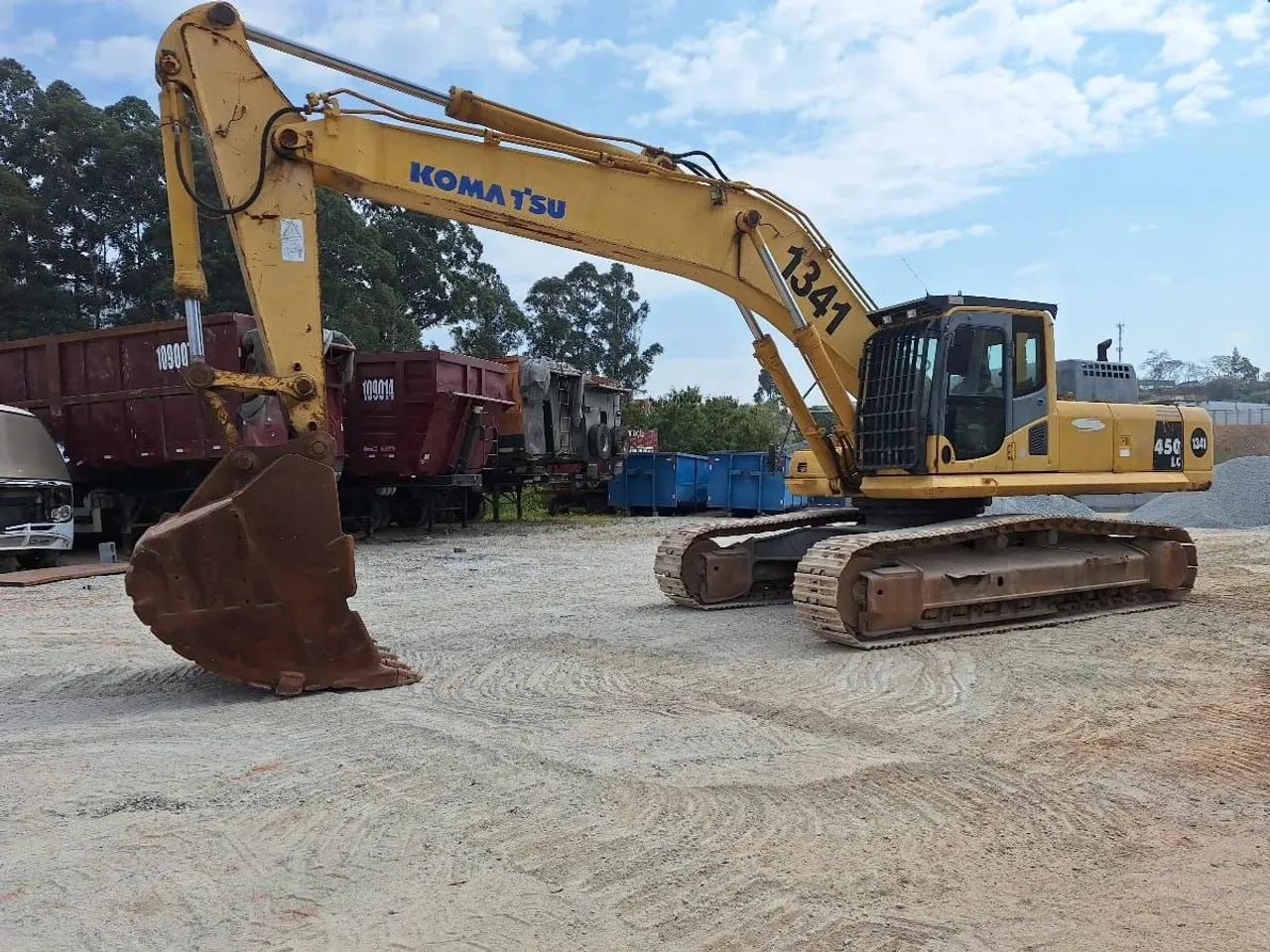 Escavadeira Komatsu Pc450Lc - Máquinas pesadas para construção