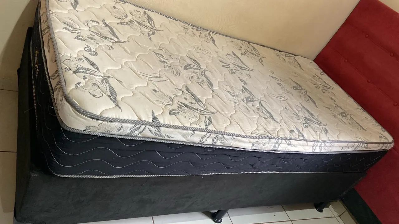 Cama de solteiro Box - Excelente estado  - Foto 2