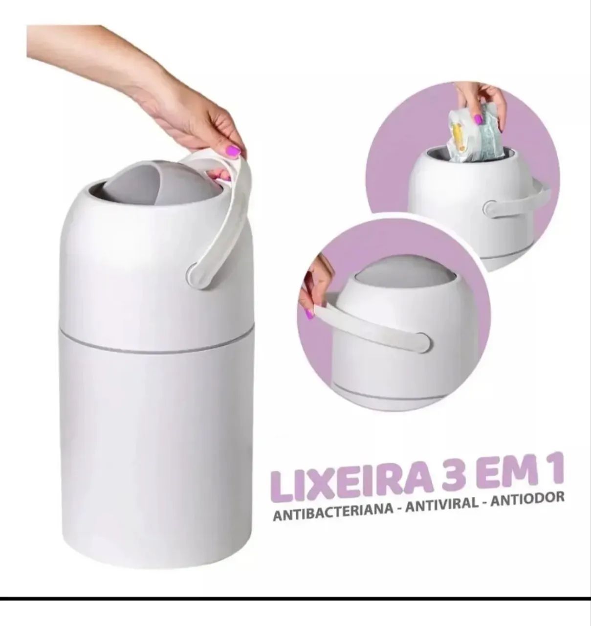 Lixeira antiodor
