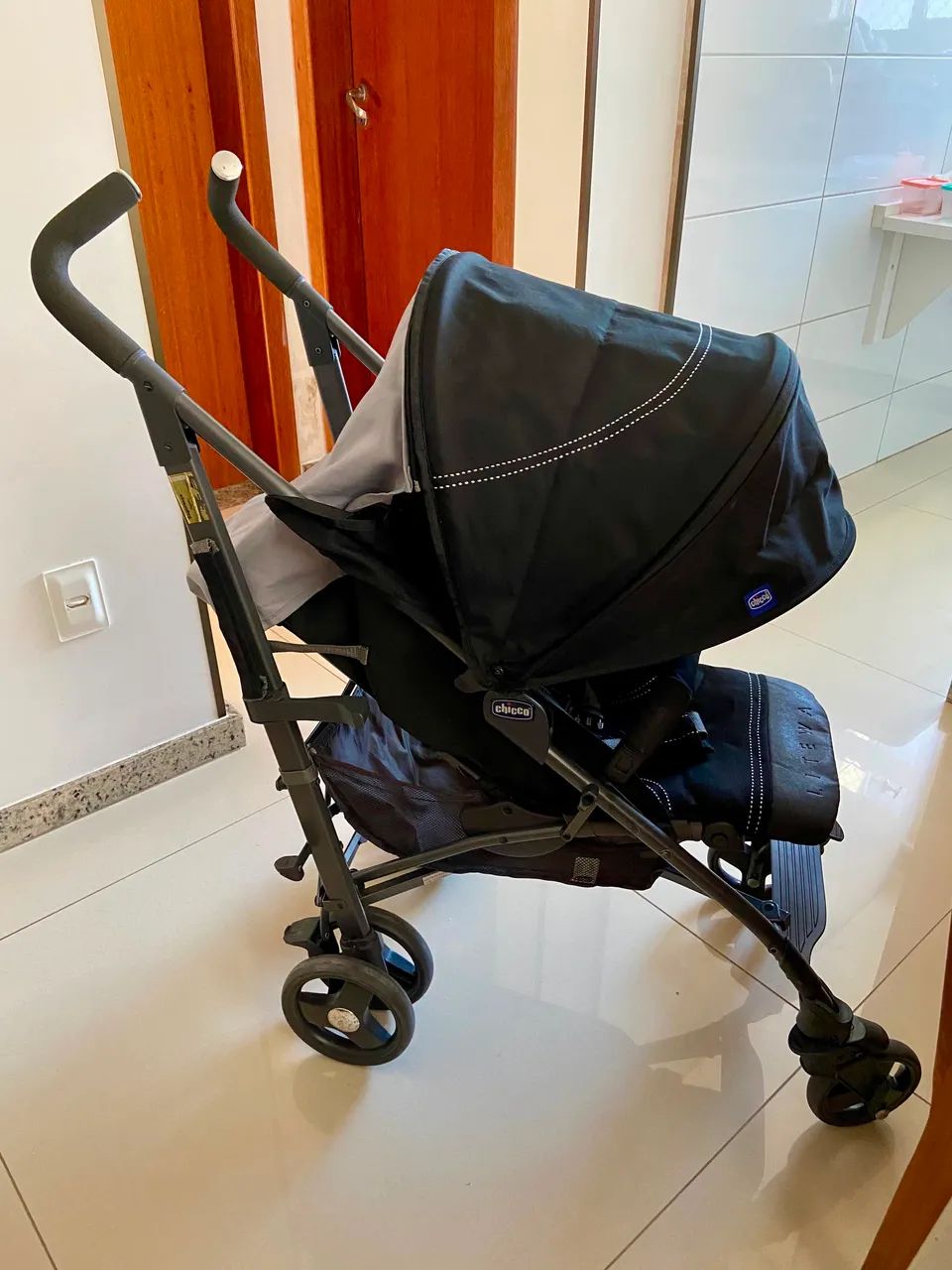 Carrinho De Bebê De Passeio Chicco Liteway - Foto 2