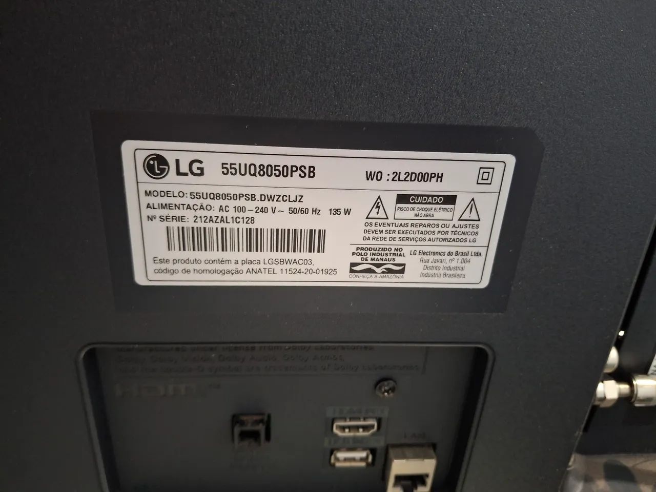Tv smart 55" 4k lg co voz - Foto 4