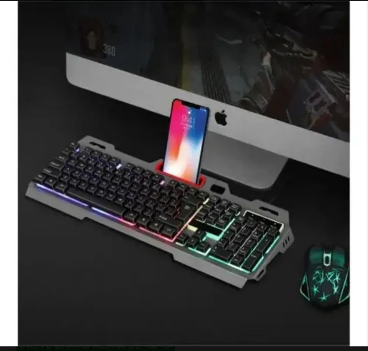 Teclado gamer com mouse - Foto 4