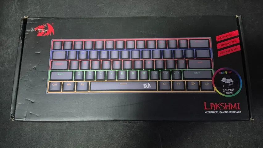 Teclado Mecânico Redragon Lakshmi, Rainbow, ABNT2 - Foto 5