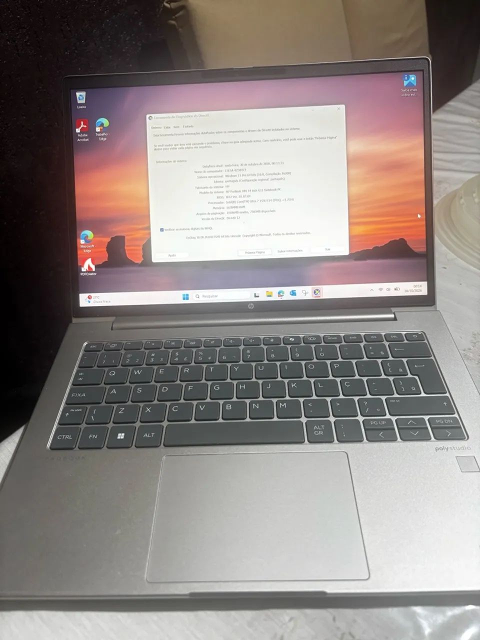 Notebook HP PRO BOOK 440 G11 INTEL CORE - NOVO - Foto 2