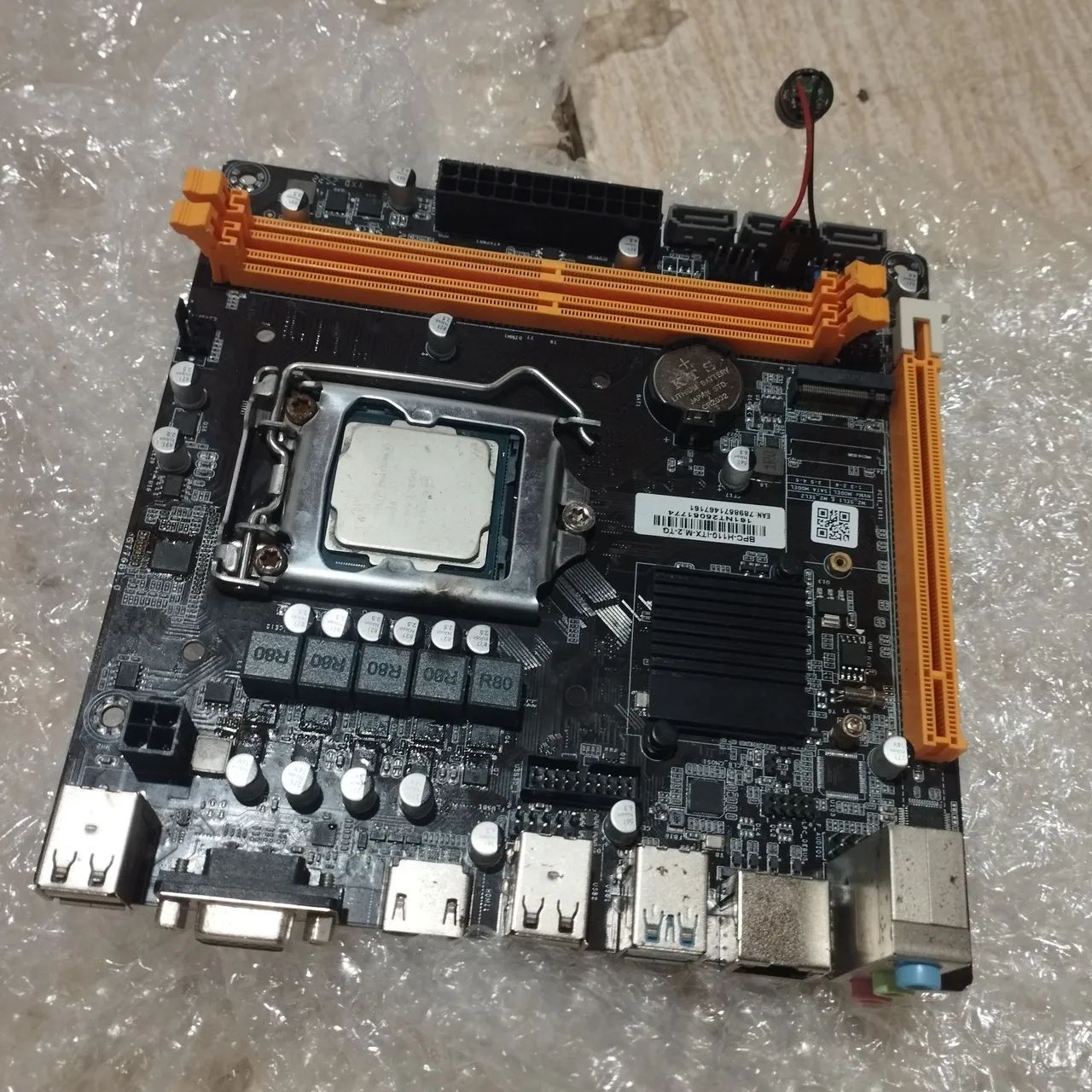 Placa mãe 1151+i5(7400)/funcionando perfeitamente  - Foto 2