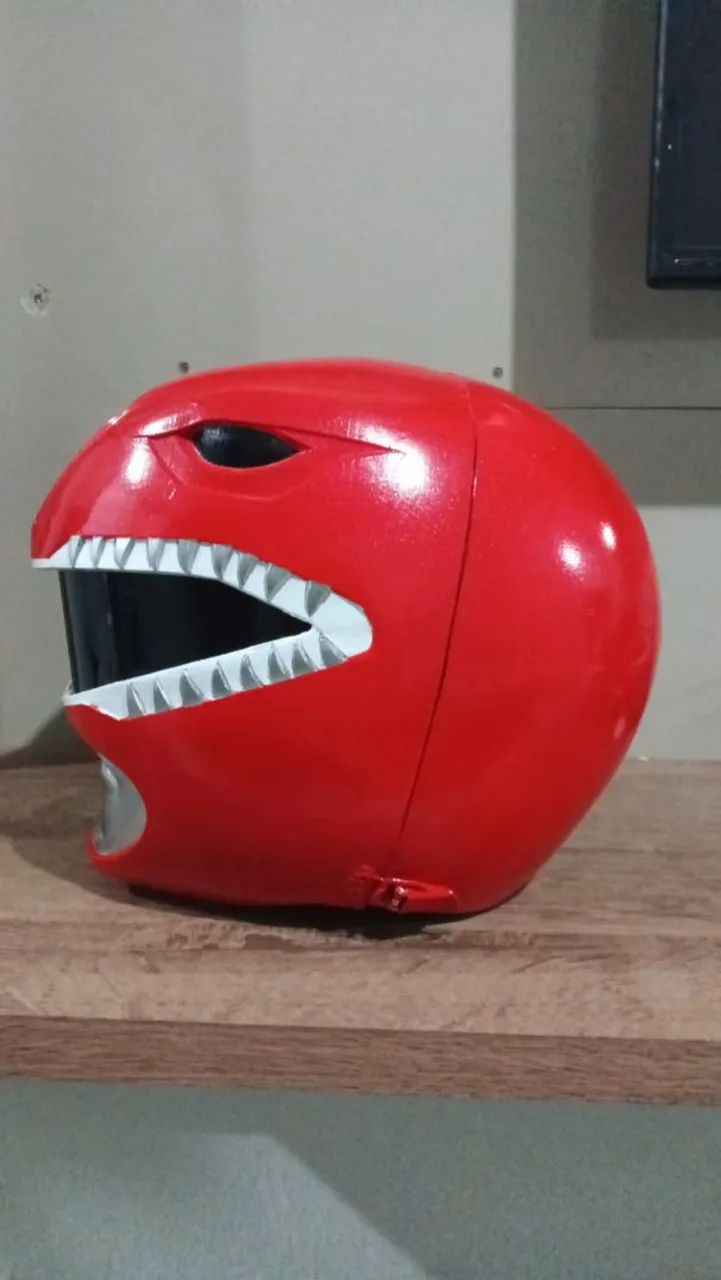 FANTASIA PAWER RANGERS VERMELHO  - Foto 4