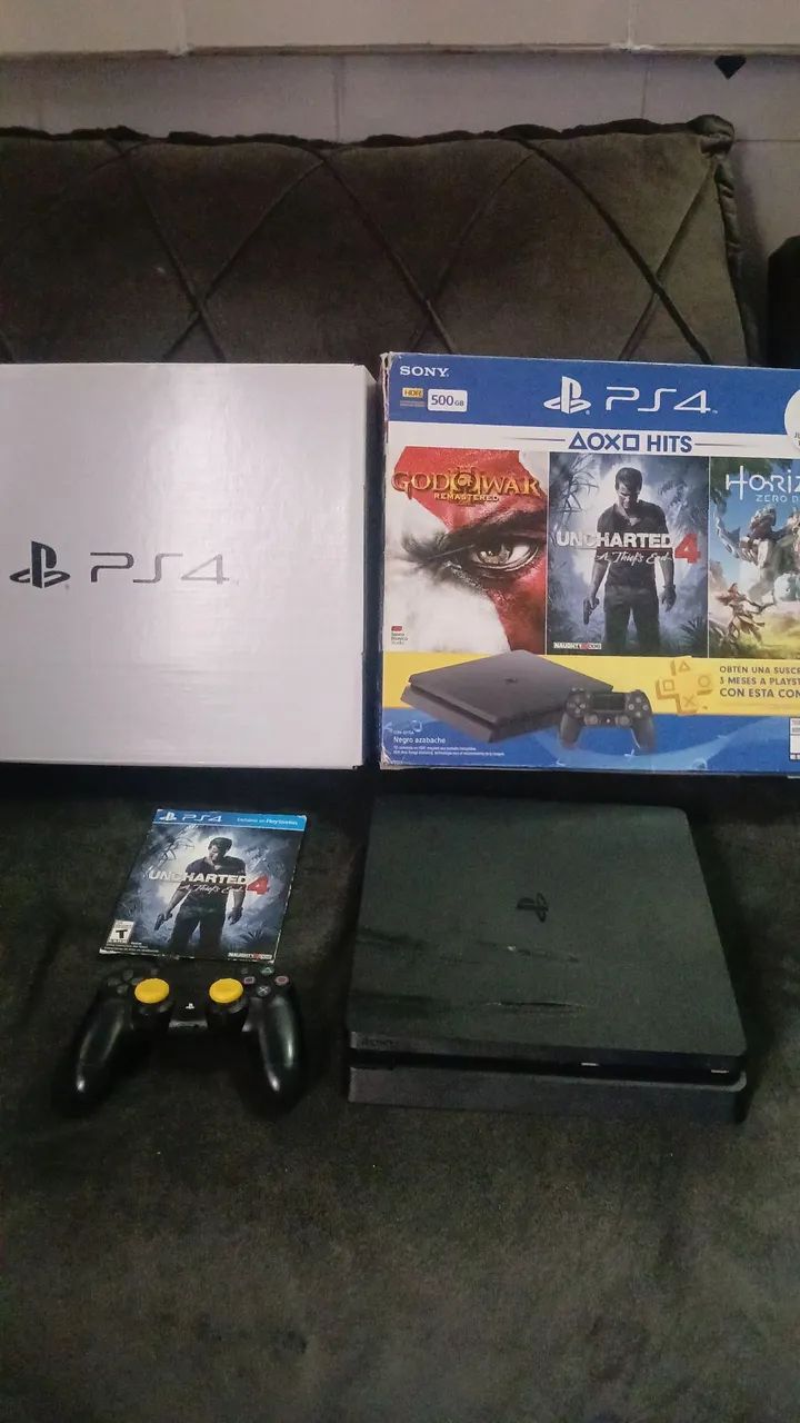 PS4 SLIM NA CAIXA